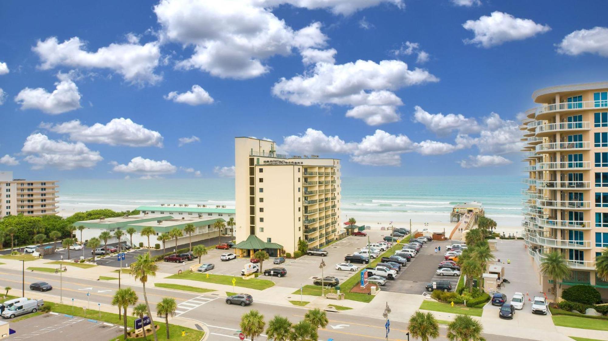 Ocean Views From Your Private Balcony! Sunglow Resort 606 By Brightwild Daytona Beach Shores Kültér fotó