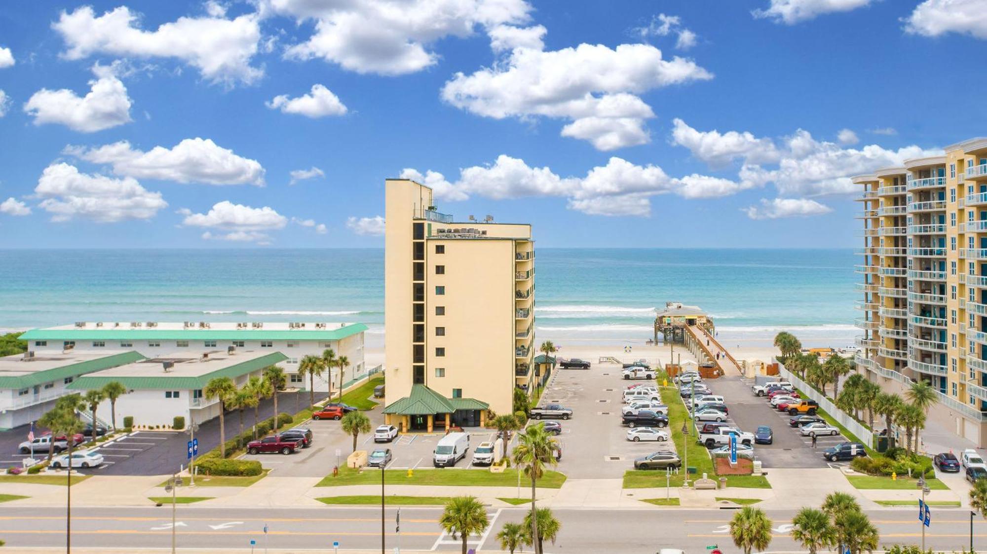 Ocean Views From Your Private Balcony! Sunglow Resort 606 By Brightwild Daytona Beach Shores Kültér fotó