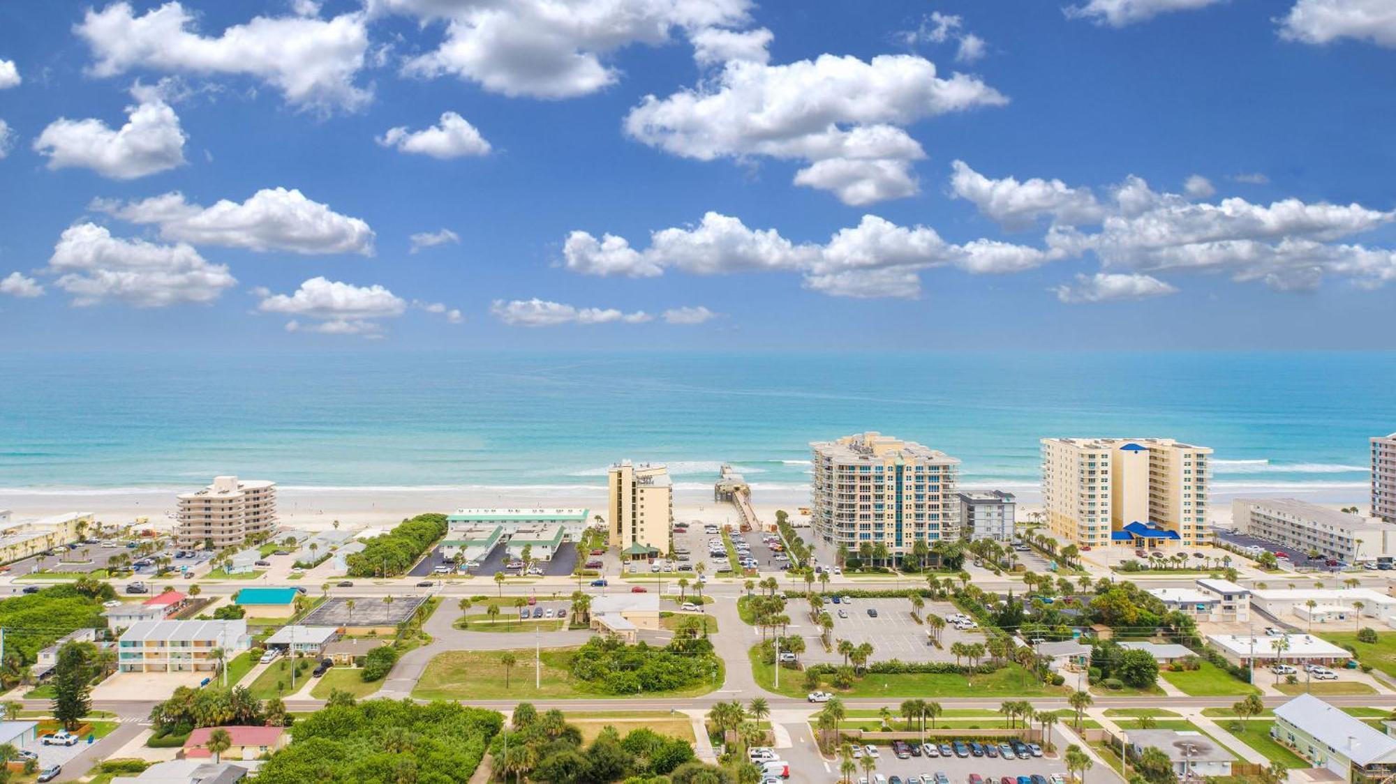 Ocean Views From Your Private Balcony! Sunglow Resort 606 By Brightwild Daytona Beach Shores Kültér fotó