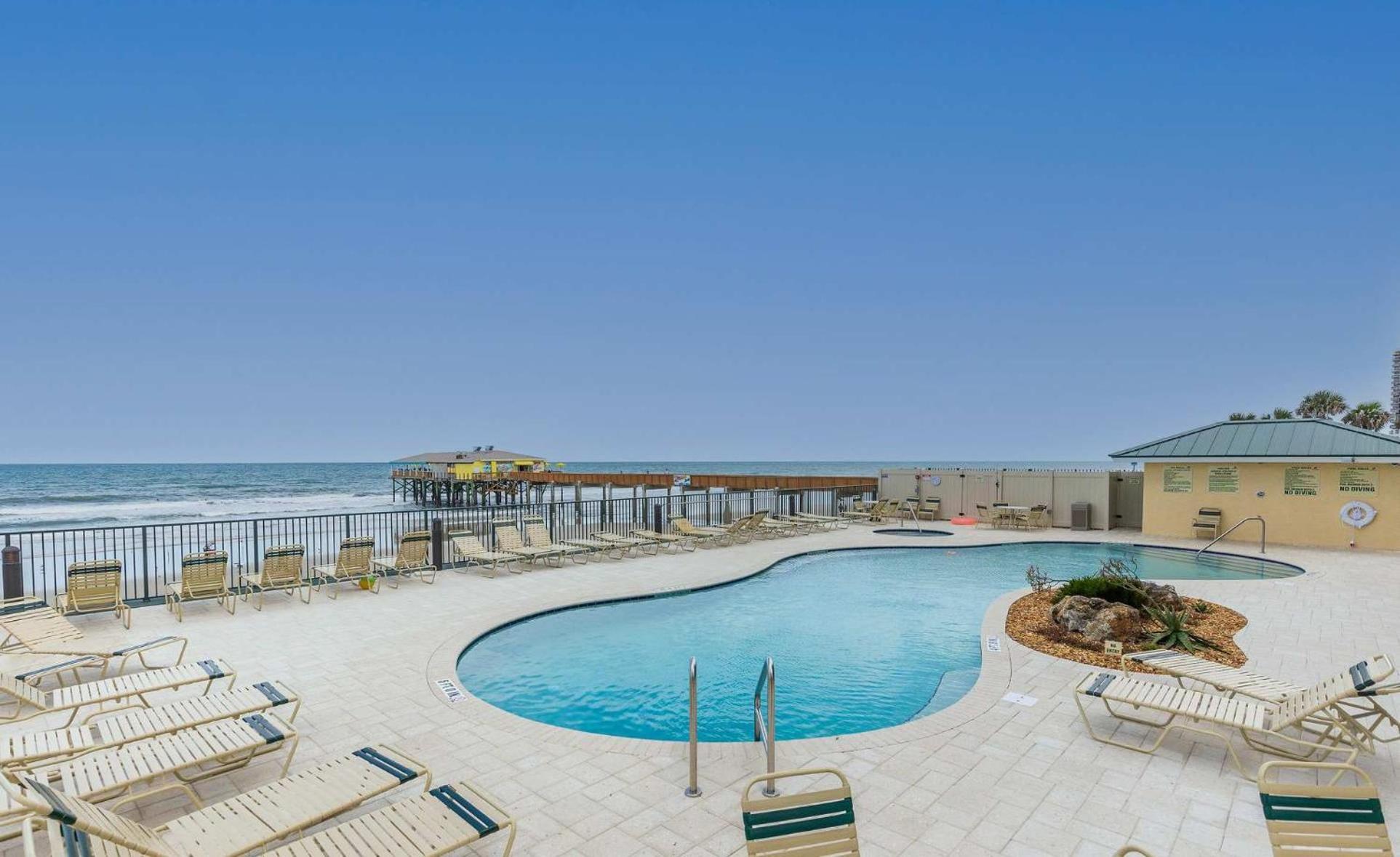 Ocean Views From Your Private Balcony! Sunglow Resort 606 By Brightwild Daytona Beach Shores Kültér fotó