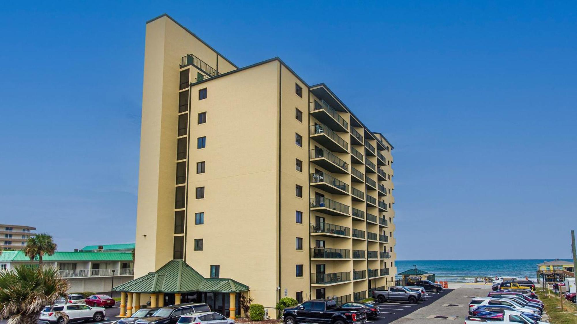 Ocean Views From Your Private Balcony! Sunglow Resort 606 By Brightwild Daytona Beach Shores Kültér fotó