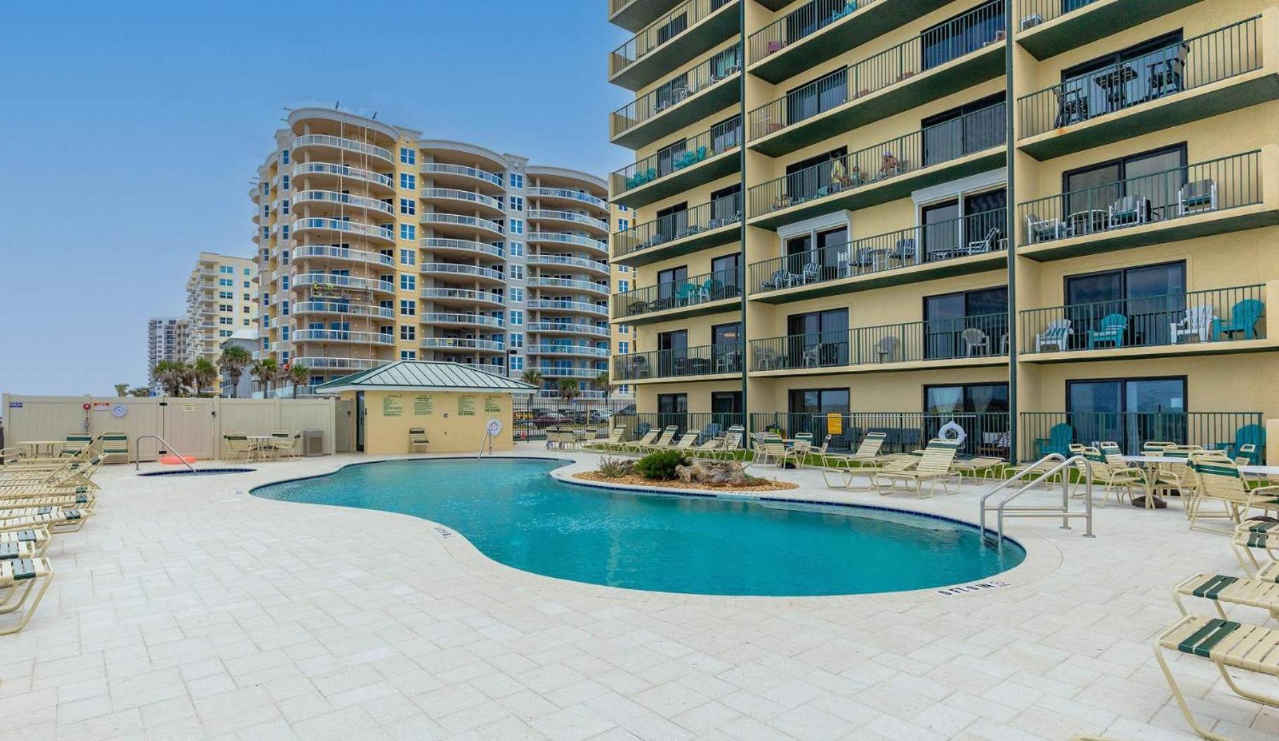 Ocean Views From Your Private Balcony! Sunglow Resort 606 By Brightwild Daytona Beach Shores Kültér fotó